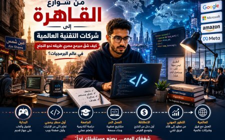 من شوارع القاهرة إلى شركات التقنية العالمية: كيف شقّ مبرمج مصري طريقه نحو النجاح في عالم البرمجيات؟