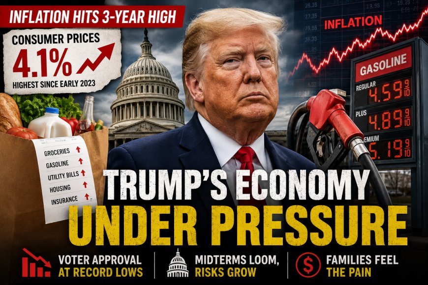 Trump’s Inflation Challenge Deepens as Rising Costs Threaten GOP Prospects Ahead of Midterms